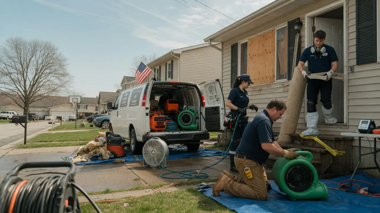 Water Damage Restoration in Saint Marie, MT near me